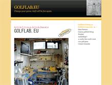 Tablet Screenshot of golflab.eu